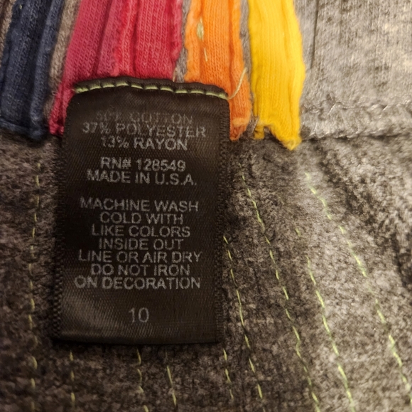 Aviator Nation Unisex Gray Jogging Pants SIZE 10 - Picture 5 of 15